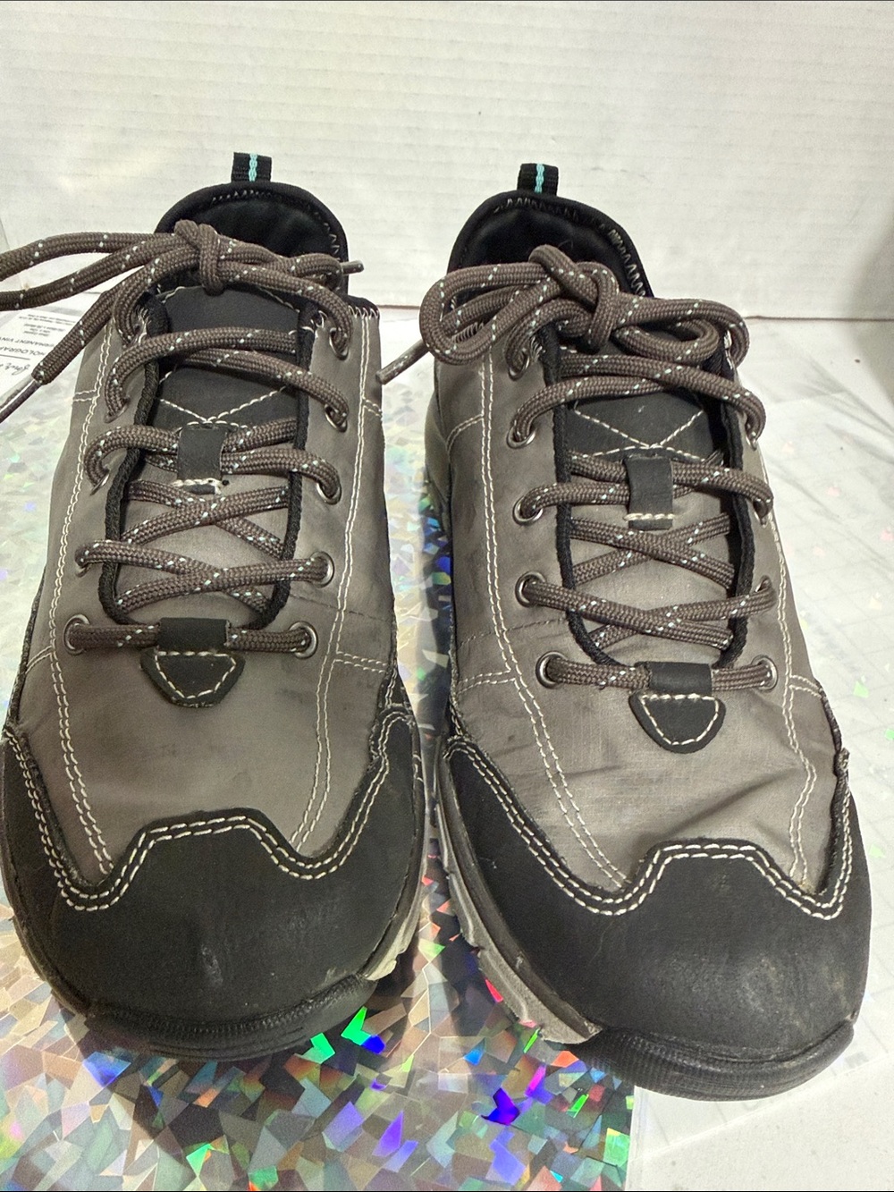 clarks women’s wave walk shoes, size 8